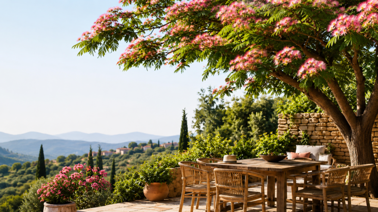 L’Albizia: l’Albero che Trasforma il Giardino in un’Oasi Estiva