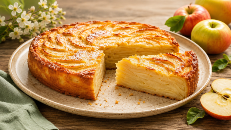 Torta Invisibile di Mele: il Dolce Francese Morbido che Conquista Tutti