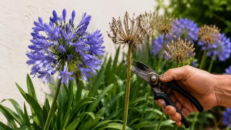 Agapanti: bisogna tagliare i fiori appassiti?