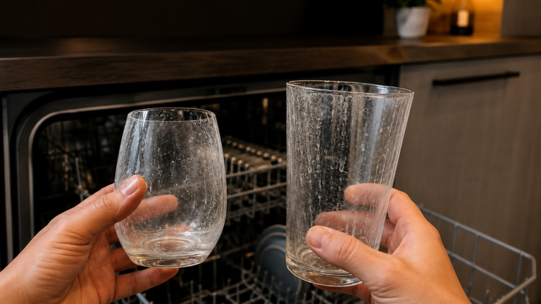 Perché i bicchieri escono opachi dalla lavastoviglie?