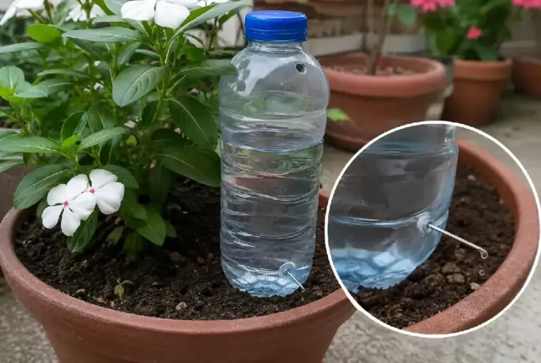 Irrigare le Piante con una Bottiglia di Plastica: Il Metodo Semplice che le Mantiene Sempre Idratate
